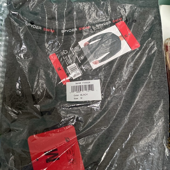 Spyder Swim Rash guard Shirt. M - Picture 5 of 5